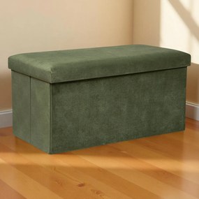 Ταμπουρέ Με Αποθηκευτικό Χώρο (76x38x38) A-S Liloy Khaki 197333D
