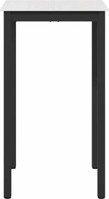 vidaXL Τραπέζι μπαρ Λευκό 60 x 60 x 105 cm Στερεά ξυλεία πεύκου