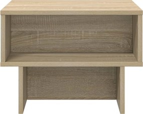 vidaXL Τραπεζάκι σαλονιού Δρύς Sonoma 48 x 46 x 35 εκ.