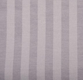 Σετ Σεντόνια Υπέρδιπλα 235x270 Polycotton Σατέν ριγέ 850 Γκρι