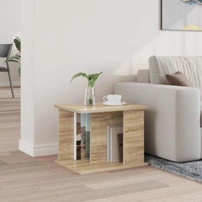 VidaXL Ράφι Περιοδικών Δρύς Sonoma 35 x 35 x 45 εκ Επεξεργασμένο Ξύλο