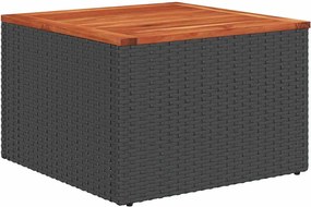 vidaXL Σετ Καναπέ Κήπου 11 pcs Μαύρο