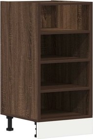 vidaXL Ντουλάπι "Riga" Καφέ Δρυς 40x44,5x81,5 εκ. από Τεχνητό Ξύλο