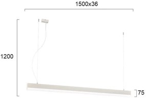 Φωτιστικό οροφής Viokef Aria-Leuko