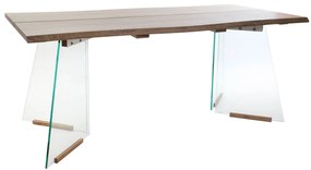 Τραπεζαρία DKD Home Decor Κρυστάλλινο Ξύλο MDF (180 x 90 x 76 cm)