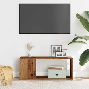 ντουλάπι τηλεόρασης  Παλιό ξύλο 80x24x32cm Κατασκευασμένο ξύλο 856732