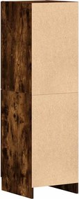 vidaXL Ντουλάπι Κουζίνας Καπνιστή Δρυς 38x41,5x131,5 εκ. Επεξεργ. Ξύλο