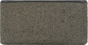 vidaXL Νιπτήρας Μαύρος 30 x 30 x 15 εκ. από Riverstone