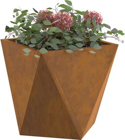 vidaXL Γλάστρα 2 pcs Σκ rusty 30 x 30 x 30 cm