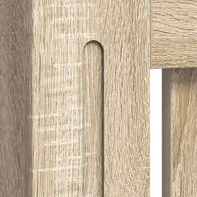 vidaXL Κάλυμμα Καλοριφέρ 112 x 19 x 81,5 εκ. από Επεξεργασμένο Ξύλο