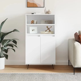 vidaXL Ντουλάπι Λευκό 60 x 36 x 110 εκ. από Επεξεργασμένο Ξύλο