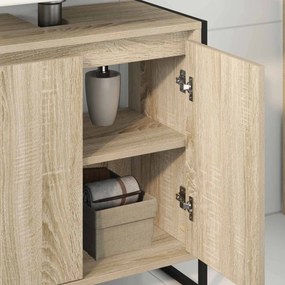 vidaXL Ντουλάπι Μπάνιου Σονόμα 60 x 30 x 60 cm Επεξεργασμένο ξύλο
