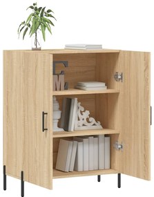 vidaXL Ντουλάπι Sonoma Δρυς 69,5 x 34 x 90 εκ. από Επεξεργασμένο Ξύλο