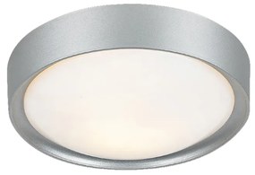 Φωτιστικό Πλαφονιέρα Aca Valletta DL250S Silver/White