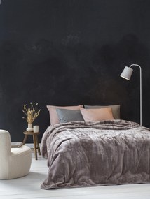 Κουβέρτα Βελουτέ Υπέρδιπλη 220x240 Coperta - Cigar Beige 5206482079847