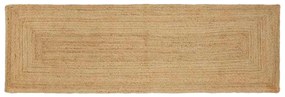 vidaXL Χαλί Περιοχής Μπεζ 80 x 400 εκ. Γιούτα