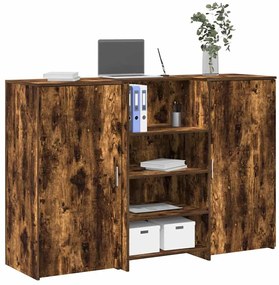 vidaXL Γραφείο υποδοχής 155x50x103,5 εκ. Επεξεργασμένο Ξύλο