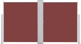 vidaXL Σκίαστρο Πλαϊνό Συρόμενο Καφέ 140 x 600 εκ.
