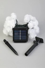 Stewehome Ηλιακό φωτιστικό κήπου με 100 led και ηλιακά πάνελ Κίτρινο