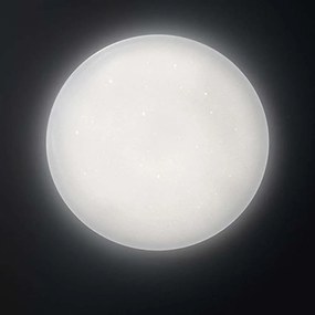 Φωτιστικό Οροφής - Πλαφονιέρα 6684 B Με Εφέ Έναστρου Ουρανού 60W Led Φ77cm 13cm White Perenz Acrylic