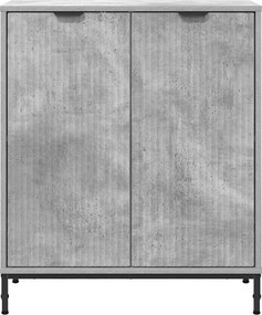 vidaXL Πλαϊνό γραφείο Σκυρόδεμα Γκρι 69,5 x 33 x 82 εκ.