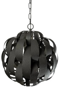 Φωτιστικό Οροφής Μεταλλικό Μαύρο 50x50x53εκ. Zen Collection 25.16.51593