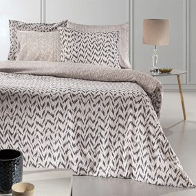 Σεντόνια Mystery (Σετ 3τμχ) Beige-Grey Guy Laroche Single 165x265cm 100% Cotton Percale