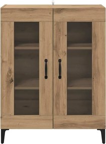 vidaXL Πλαϊνό γραφείο Artisan Oak 69,5 x 34 x 90 εκ.