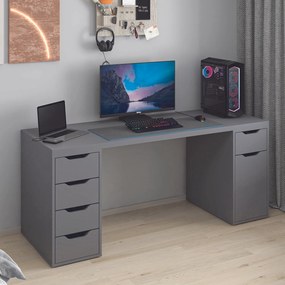 Γραφείο Ανθρακί BAAFLOR 180x60x75