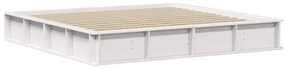 vidaXL Σκελετός Κρεβατιού Λευκό 180 x 200 cm Στερεά ξυλεία πεύκου