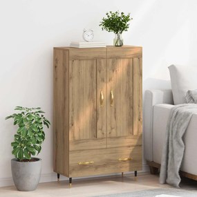 vidaXL Highboard Artisan Oak 69,5 x 31 x 115 εκ. Επεξεργασμένο Ξύλο