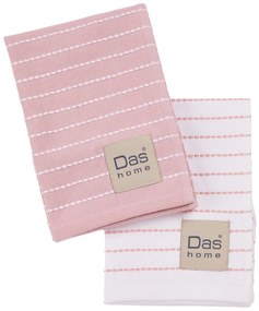 Ποτηρόπανα (Σετ 2τμχ) Das Home Kitchen 0823