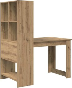 vidaXL Γραφείο Artisan Oak Επεξεργασμένο ξύλο 122 x 67 x 145 εκ.