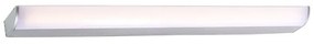 Φωτιστικό Τοίχου - Απλίκα Led PN29LEDW57SR 12W 3000K 780lm IP44 57X7X4 Silver Aca Decor Aluminium