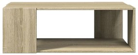 Τραπεζάκι Σαλονιού Sonoma Δρυς 89,5x48x30εκ. Επεξεργασμένο Ξύλο 848152