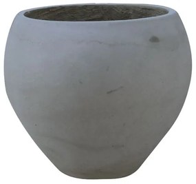 FLOWER POT-5 CEMENT GREY Φ43X32CM