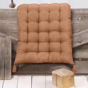 Μαξιλάρι Διακοσμητικό Δαπέδου / Topper Sonia Terracotta Ρυθμός 60X120cm 100% Cotton