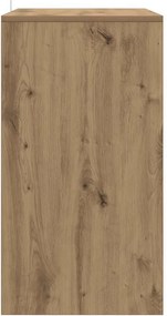vidaXL Μπουφές Artisan Δρυς 70x41x75 εκ. από Επεξεργασμένο Ξύλο