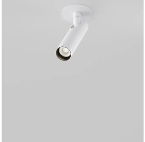 Χωνευτό Σποτ Φωτιστικό Οροφής LED 6W Λευκό 12,5cm Downlight Focus T C141RS-L125-6W3K-W Maytoni C141RS-L125-6W3K-W