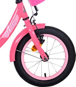 Ashley 14 Inch 22,5 cm Girls Coaster Brake Dark Pink