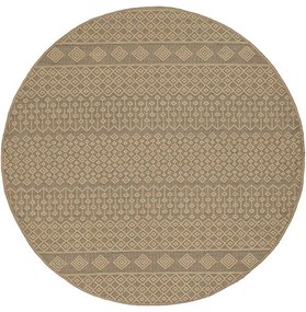 Χαλί Sahara 062A Beige Round New Plan 160X160 Round