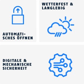 Κλείδωμα πλήκτρων ABUS Ορθογώνιο