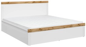Κρεβάτι Boston AS116, 180x200, Πλαστικοποιημένη μοριοσανίδα, 189x204.5x100.5cm