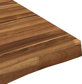 vidaXL Επιφάνεια Τραπεζιού Live Edge 140 x 60 x 3,2 cm Ορθογώνιος