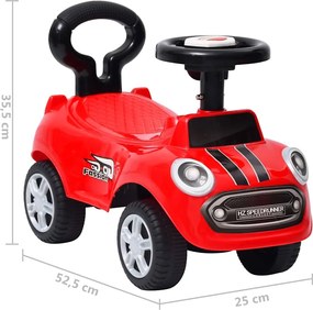 vidaXL Βήμα αυτοκινήτου κόκκινο