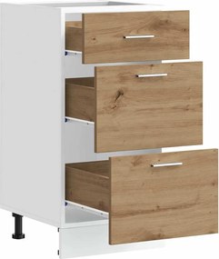 vidaXL Ντουλάπι "Lyon" από Τεχνητό Δρυ 40x46x81,5 εκ. από Τεχνητό Ξύλο