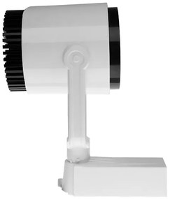 Διφασικό Bridgelux COB LED Φωτιστικό Σποτ Ράγας 30W 230V 3600lm 24° Ψυχρό Λευκό 6000k GloboStar 93085