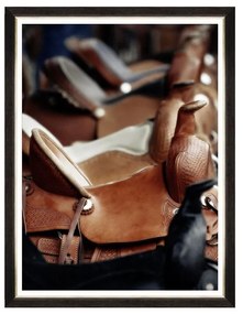 Κάδρο Equitation II FA13136 60X80 MindTheGap Κάθετοι Wood