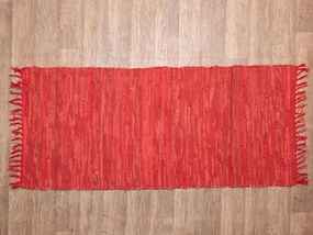 Δερμάτινο Ταπέτο 65x135 3 Μπορντώ Viopros