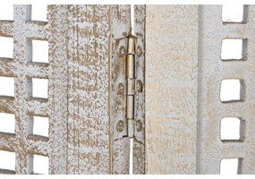Παραβάν DKD Home Decor Λευκό Ξύλο από Μάνγκο Ξύλο MDF 150 x 2 x 180 cm